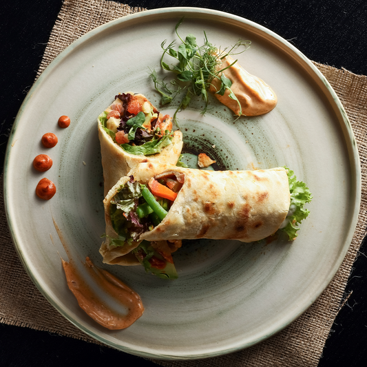 Korean Mayo Veg Wrap