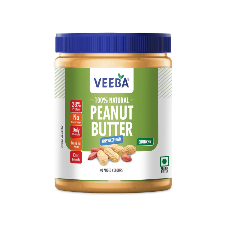 Natural Peanut Butter Unsweetened (1kg)
