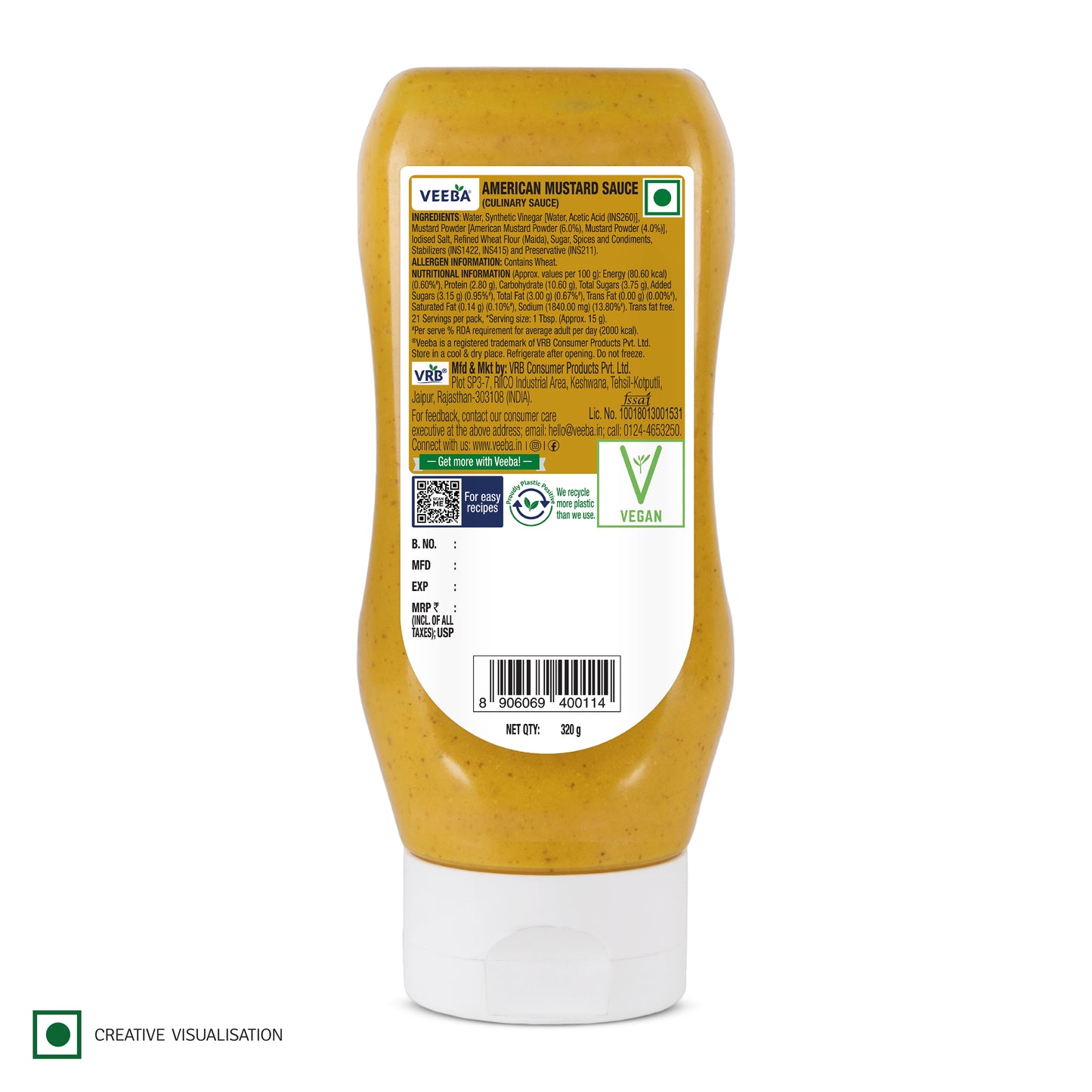 American Mustard Sauce (320G)