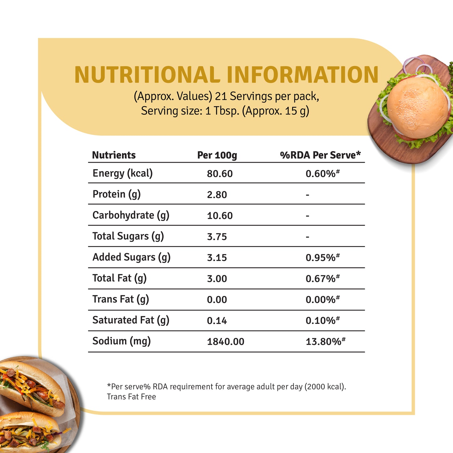 American Mustard Sauce (320G)