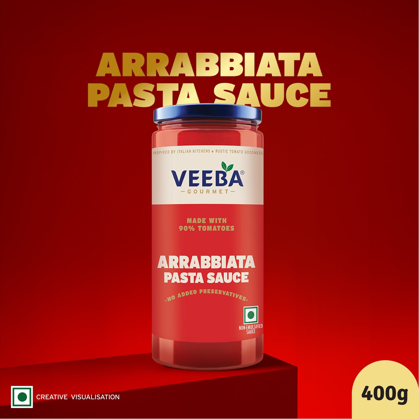 Veeba Gourmet Arrabbiata Pasta Sauce 400G