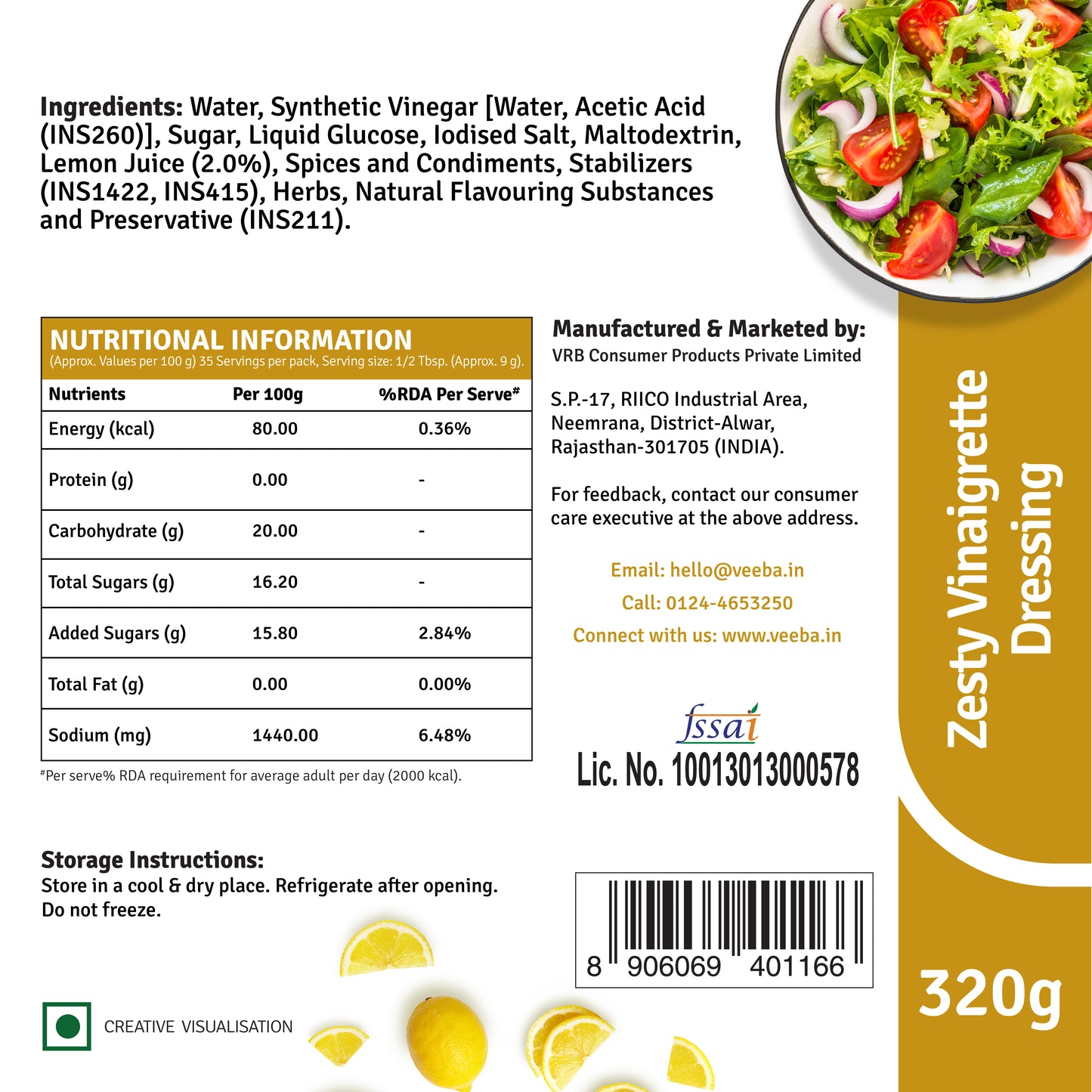 Caeser Creamy Dressing (300g) | Olive Oil Mayonnaise (300g) | Vinaigrette Salad Sauce (320g)
