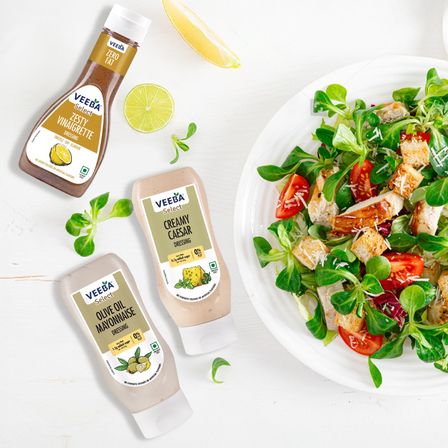 Caeser Creamy Dressing (300g) | Olive Oil Mayonnaise (300g) | Vinaigrette Salad Sauce (320g)