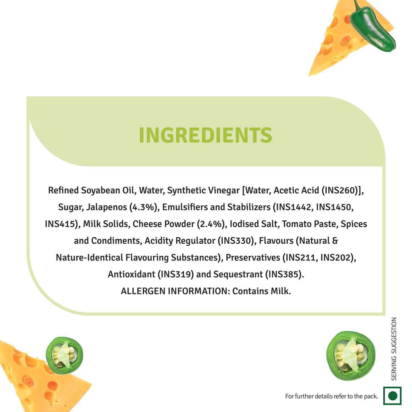 Cheese & Jalapeno Dip (300G)