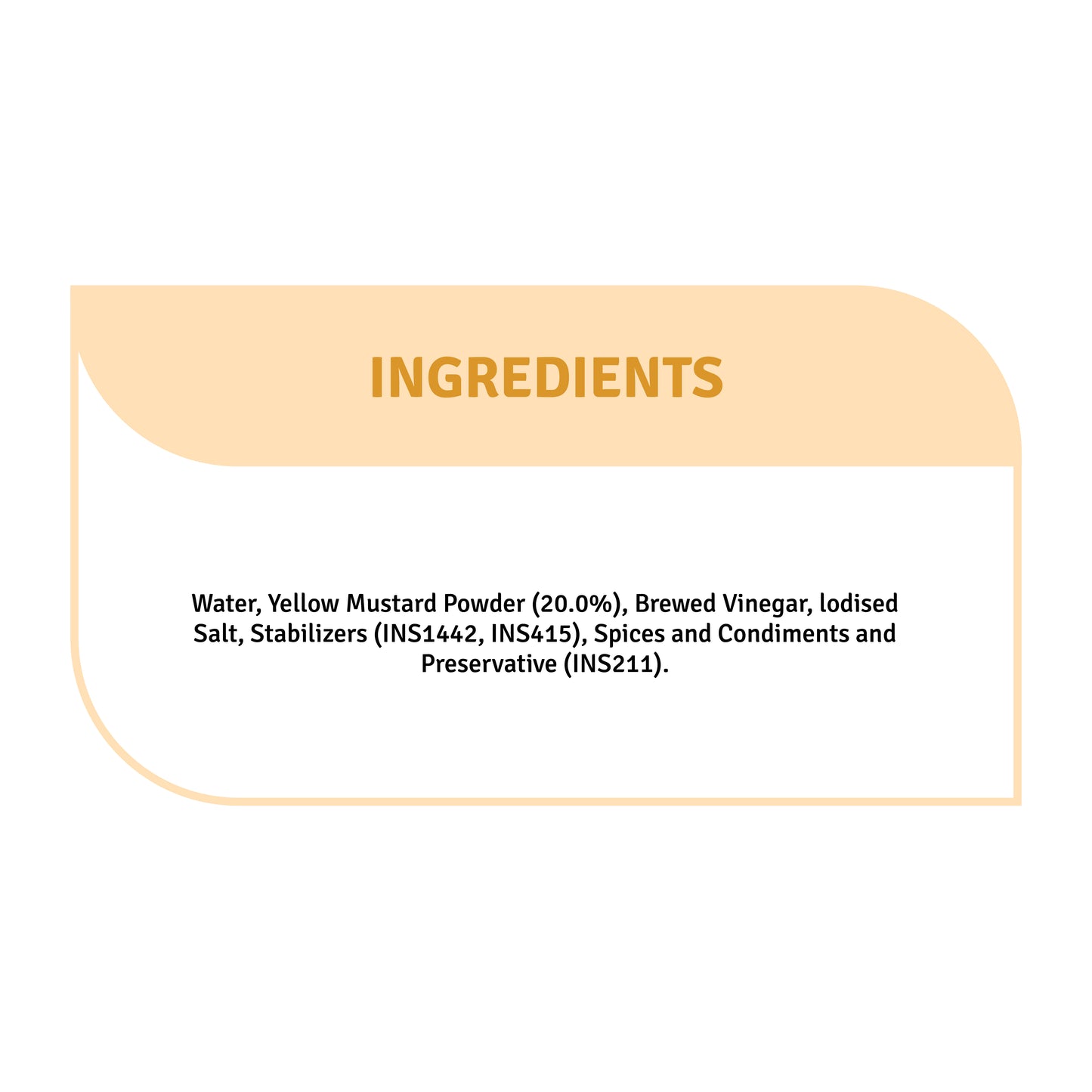 Classic Yellow Mustard Sauce (320G)
