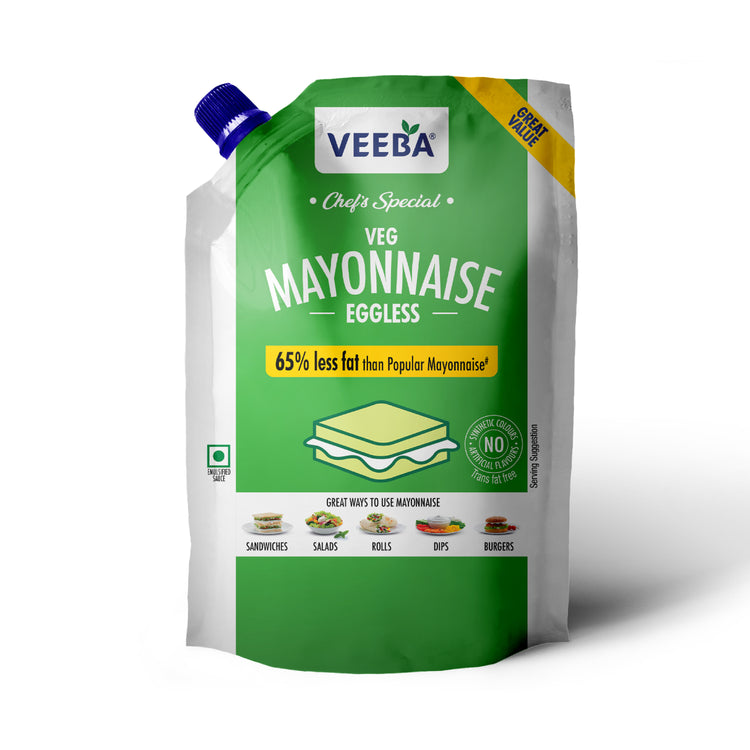 VEEBA VEG MAYONNAISE EGGLESS CHEF'S SPECIAL (875G)