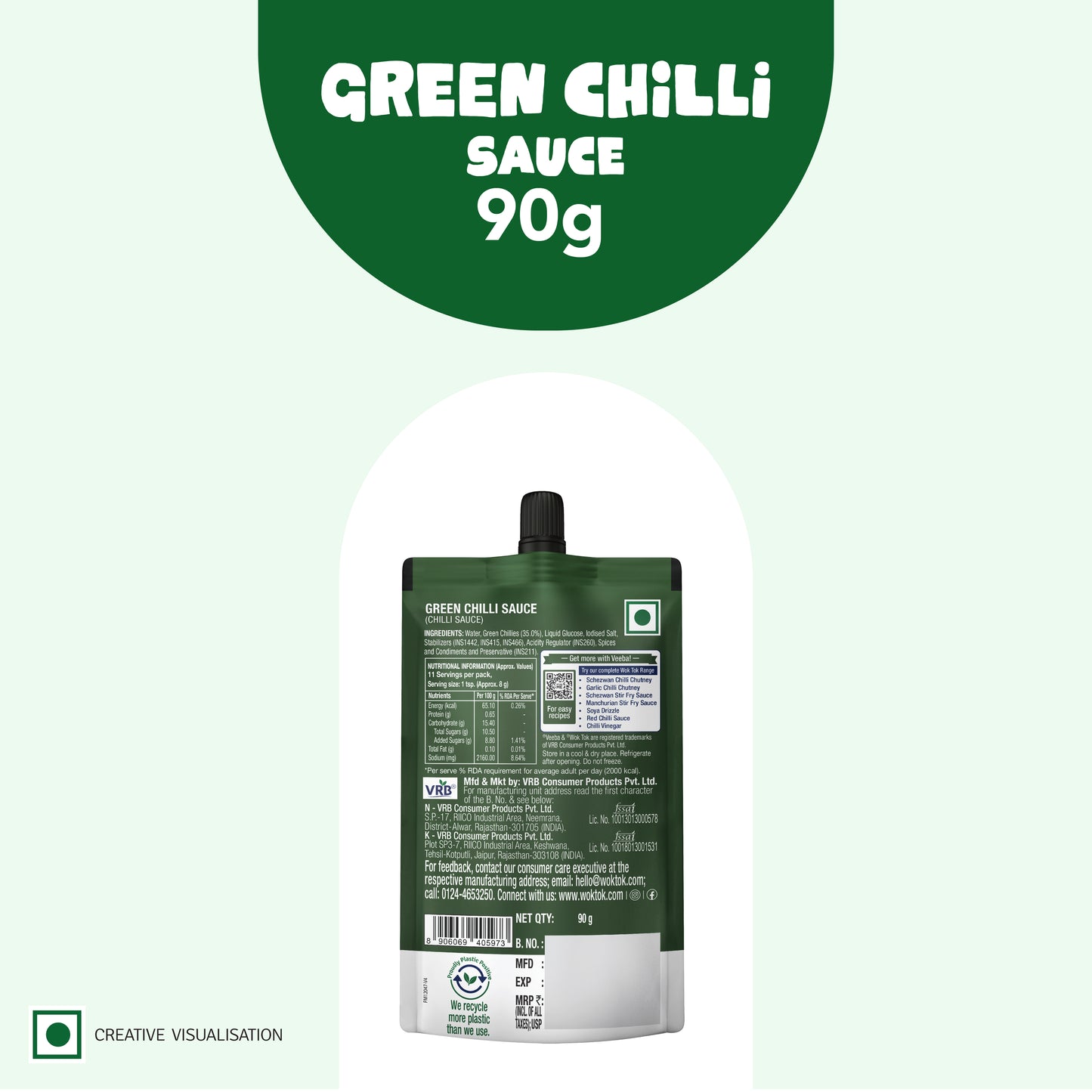 Green Chilli Sauce 90G