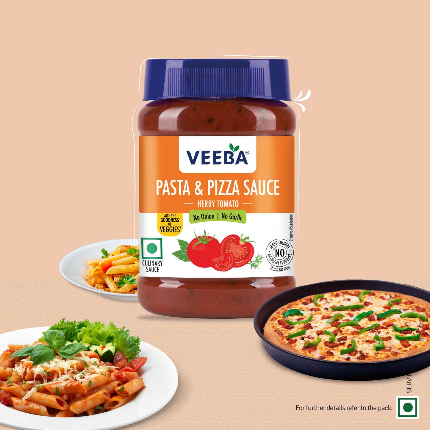 Pasta & Pizza Sauce Herby Tomato - NONG (280G)