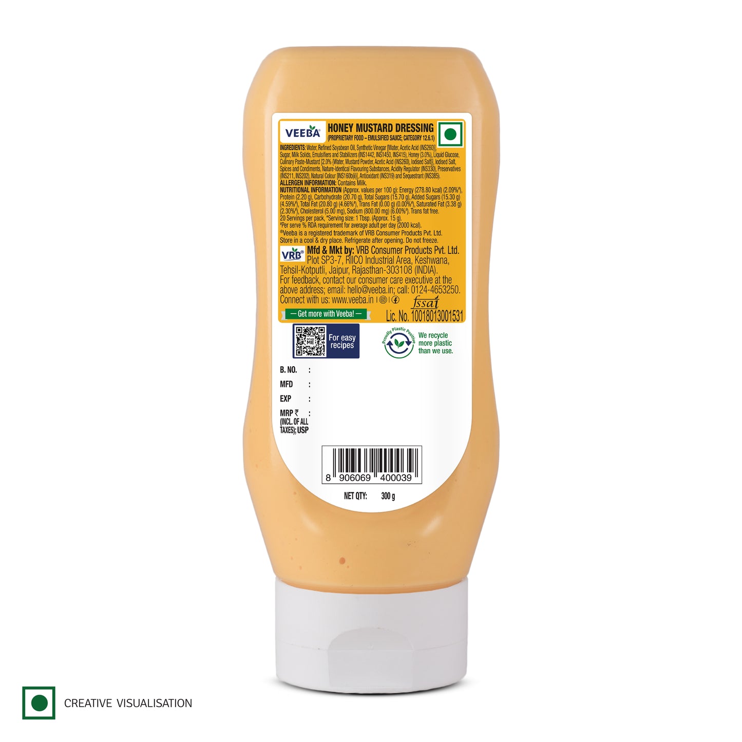 Honey Mustard Dressing (300G)