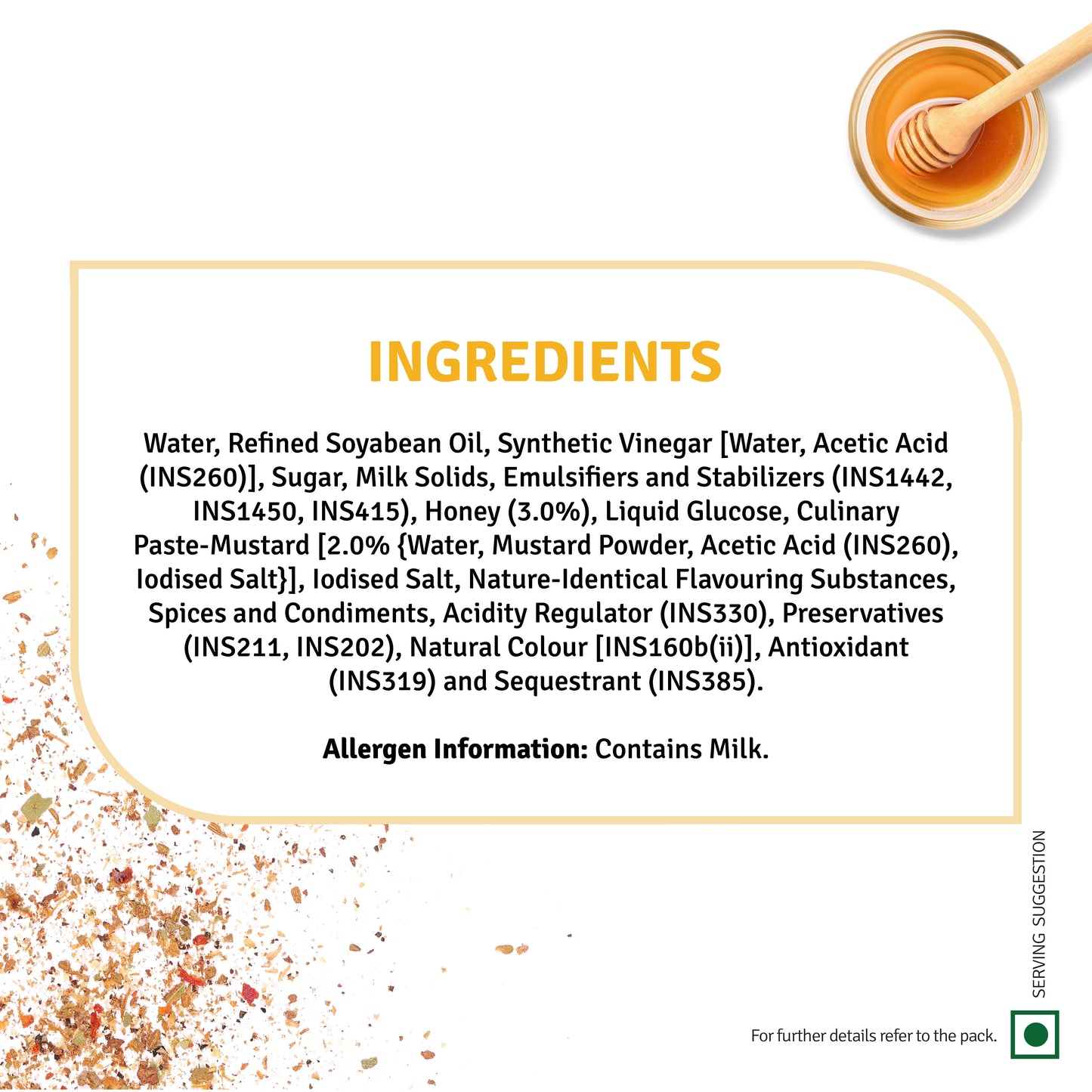 Honey Mustard Dressing (300G)