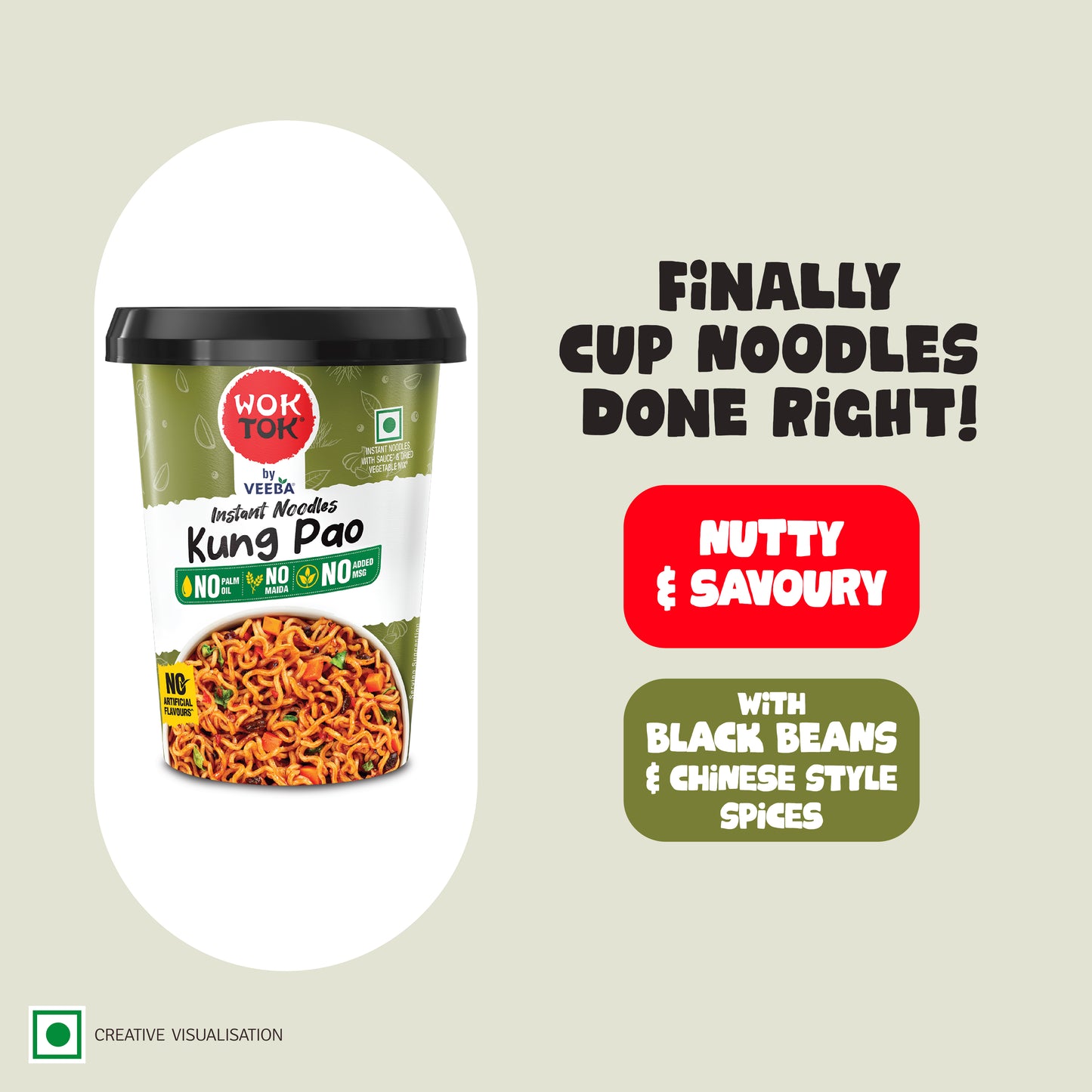 Instant Cup Noodles Kung Pao