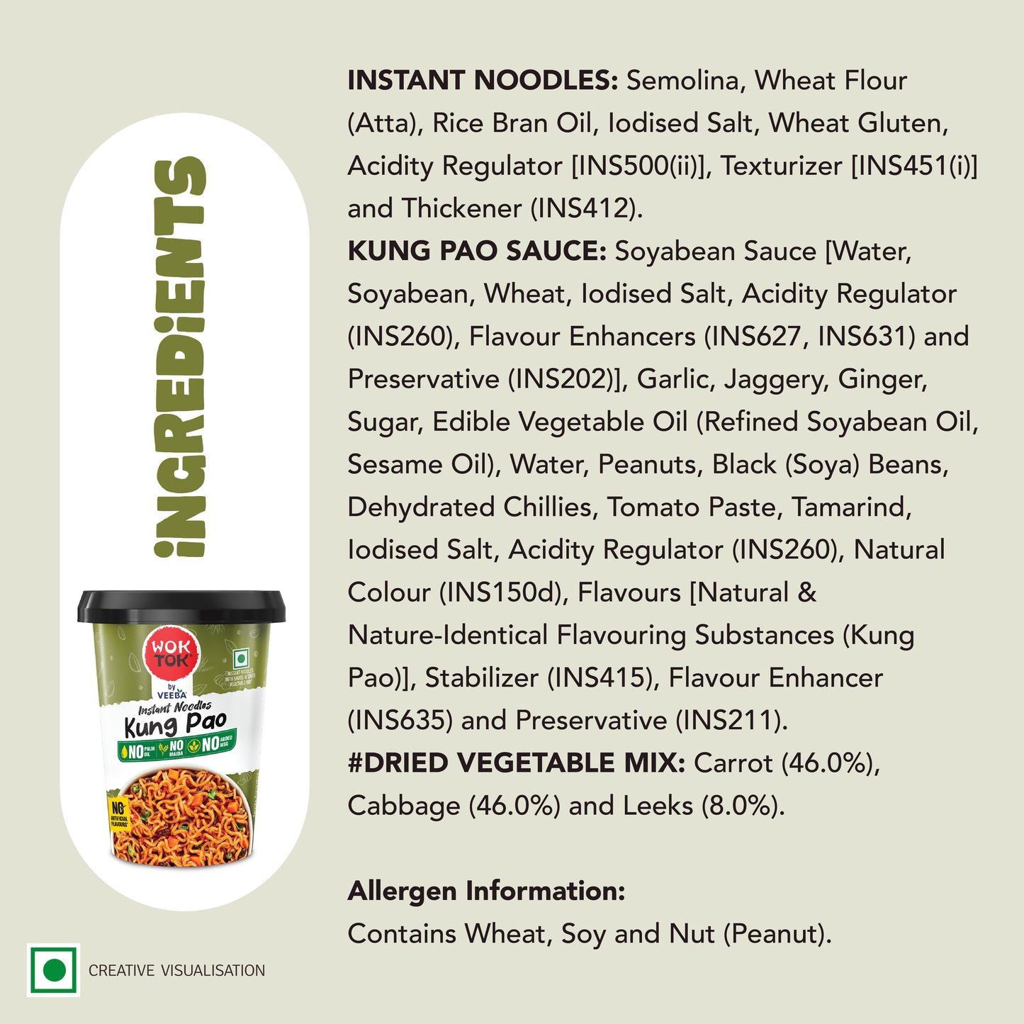 Instant Cup Noodles Kung Pao