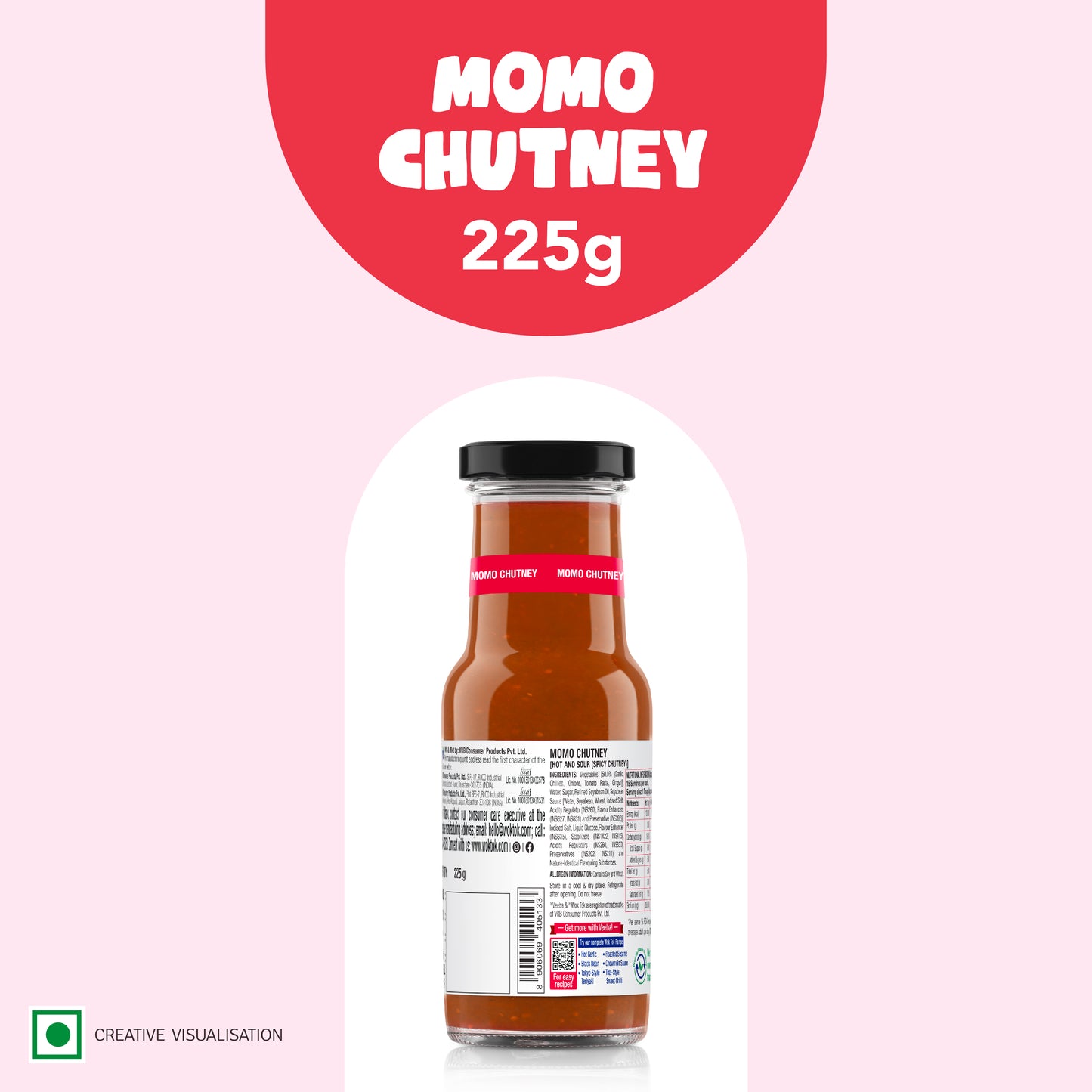 Momo Chutney 225G