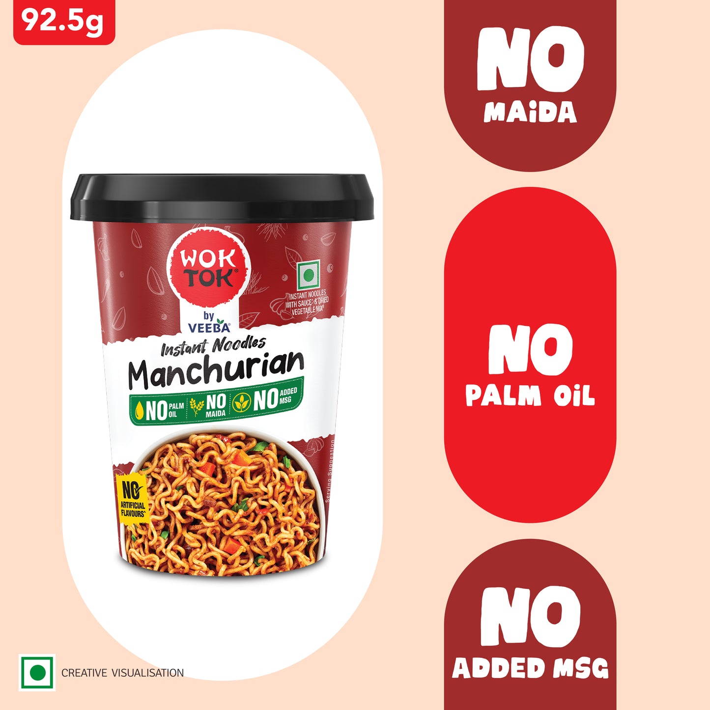 Instant Cup Noodles Manchurian