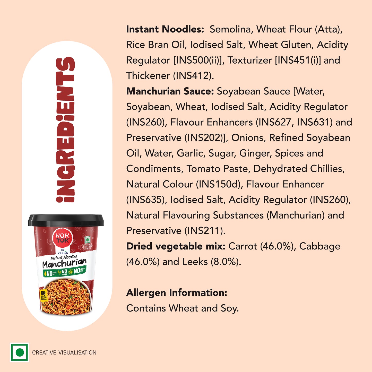Instant Cup Noodles Manchurian