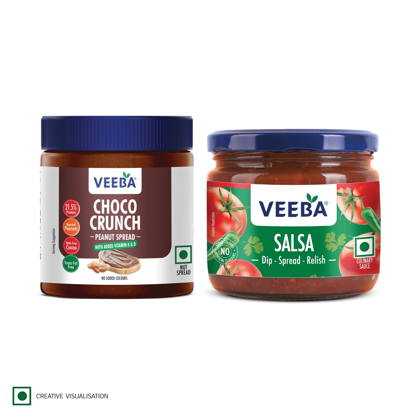 Salsa (360g) | Choco Crunch Peanut Spread (340g)