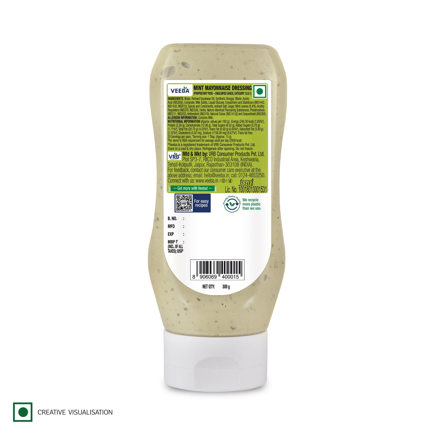 Mint Mayonnaise Dressing (300G)