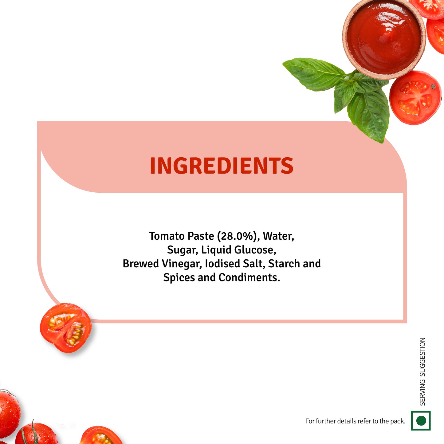 Tomato Ketchup No Added Preservatives 500g