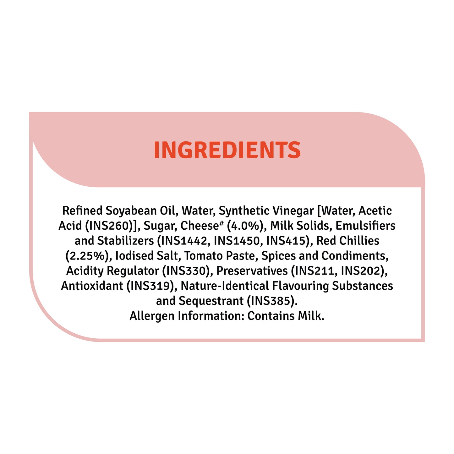 Sandwich Spread Cheese & Chilli (250G)