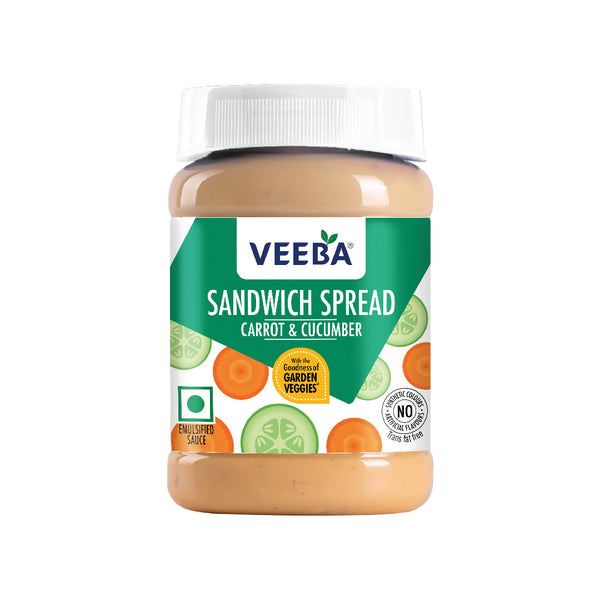 VEEBA SANDWICH SPREAD CARROT & CUCUMBER (250G)