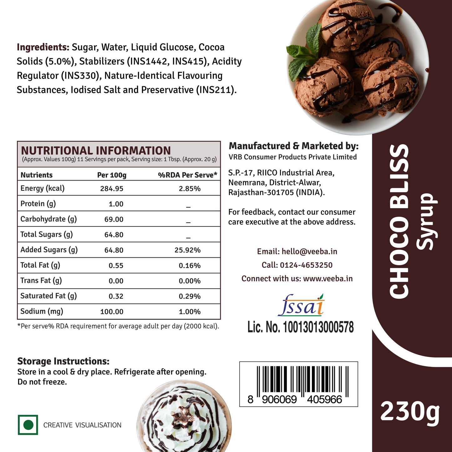 Caramal Bliss (230g) | Strawberry Bliss (230g) | Chocolate Bliss(230g)