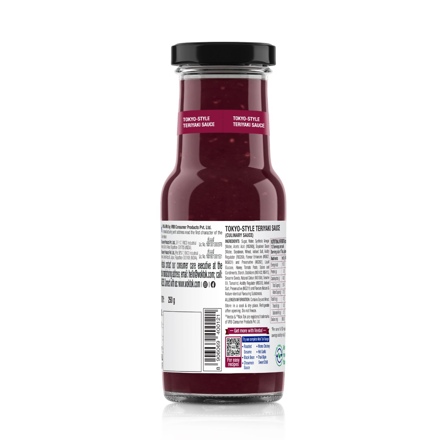 Tokyo-Style Teriyaki Sauce (250G)
