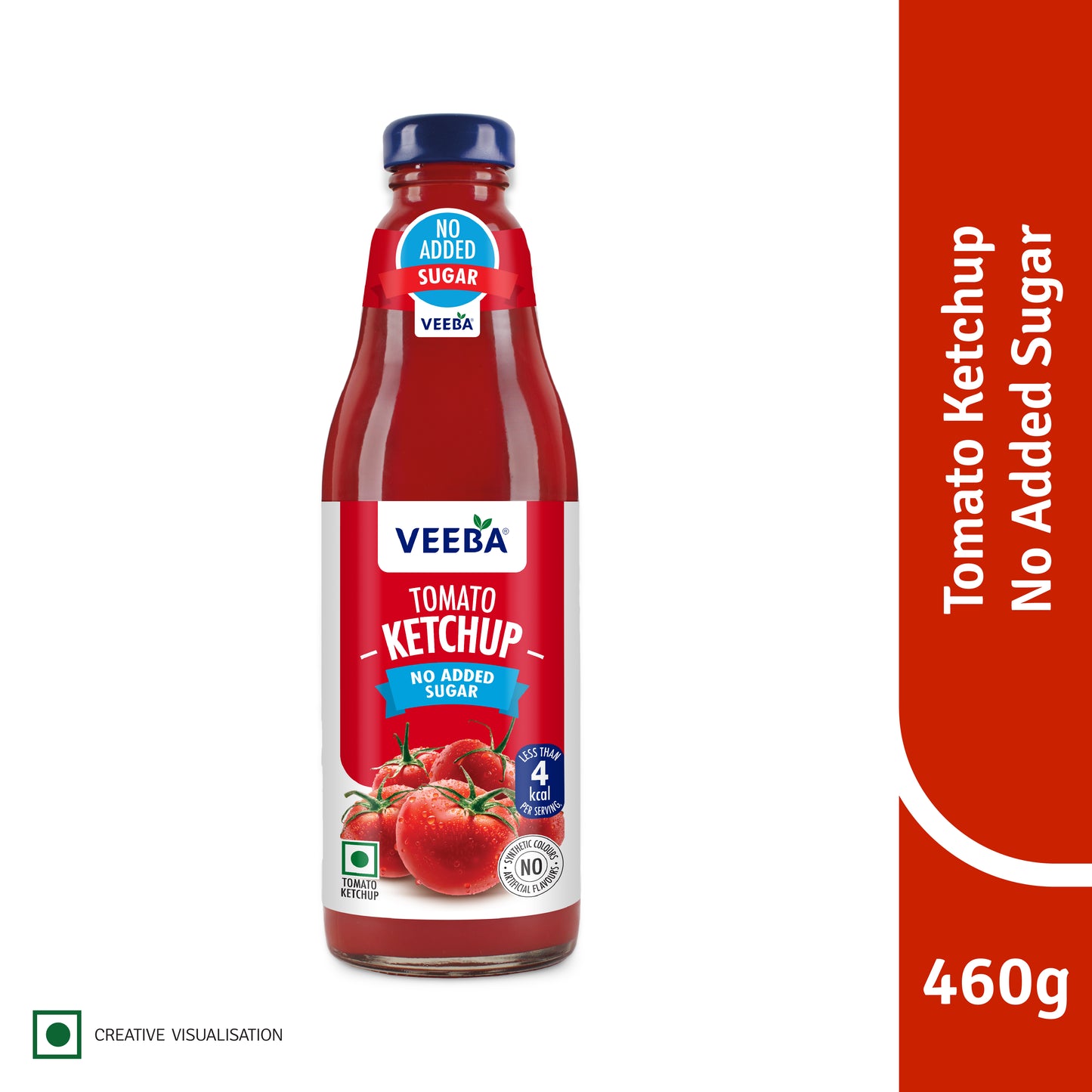 Tomato Ketchup No Added Sugar (460G)