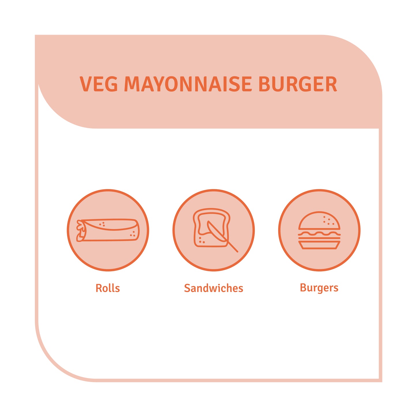 Veg Mayonnaise Burger (250G)
