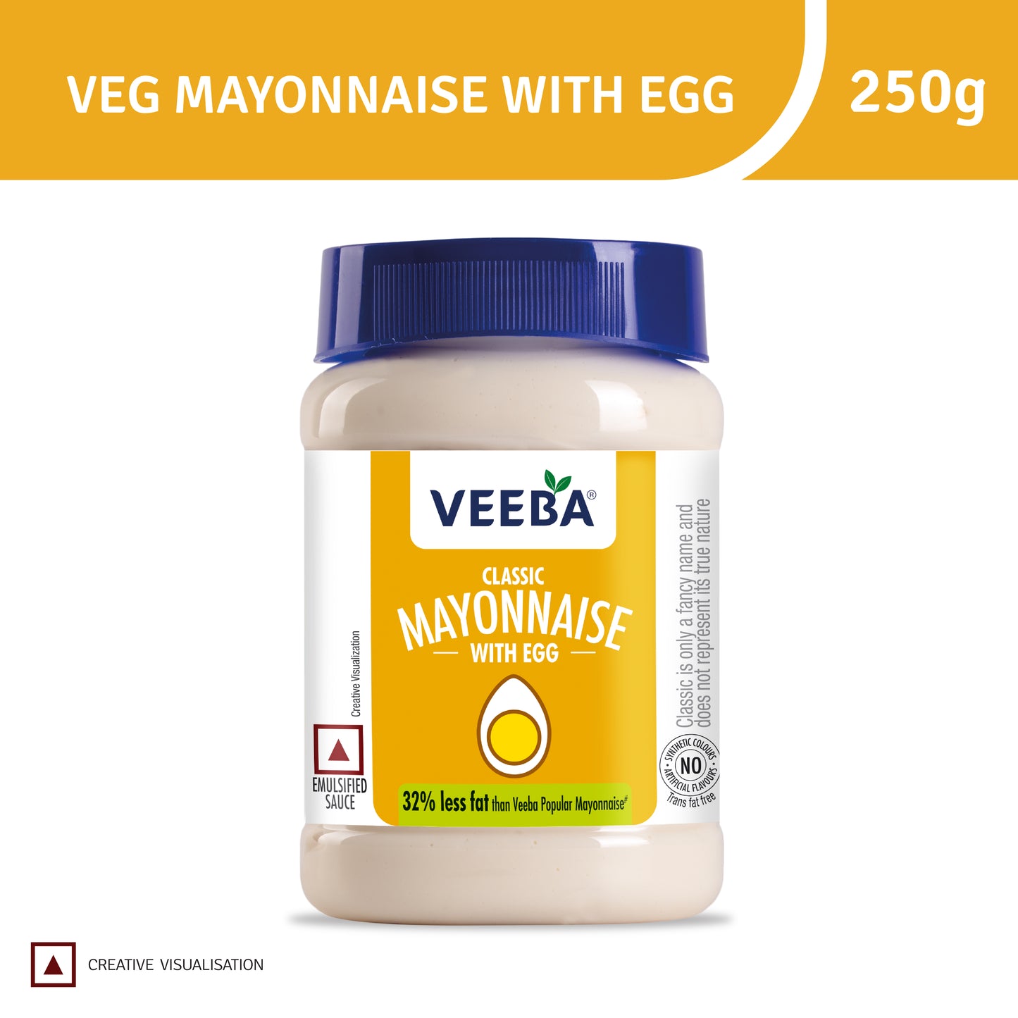 Classic Mayonnaise With Egg (250G)