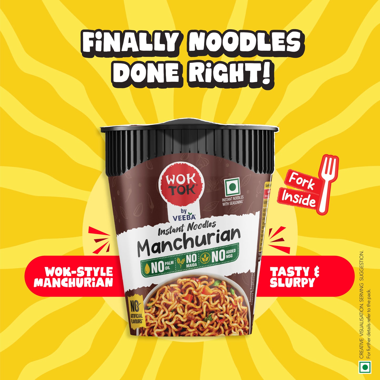 Instant Cup Noodles Manchurian