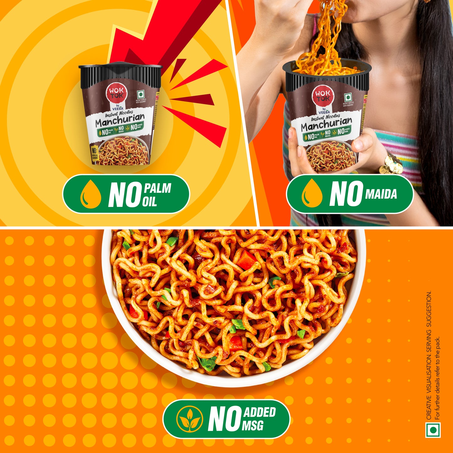 Instant Cup Noodles Manchurian