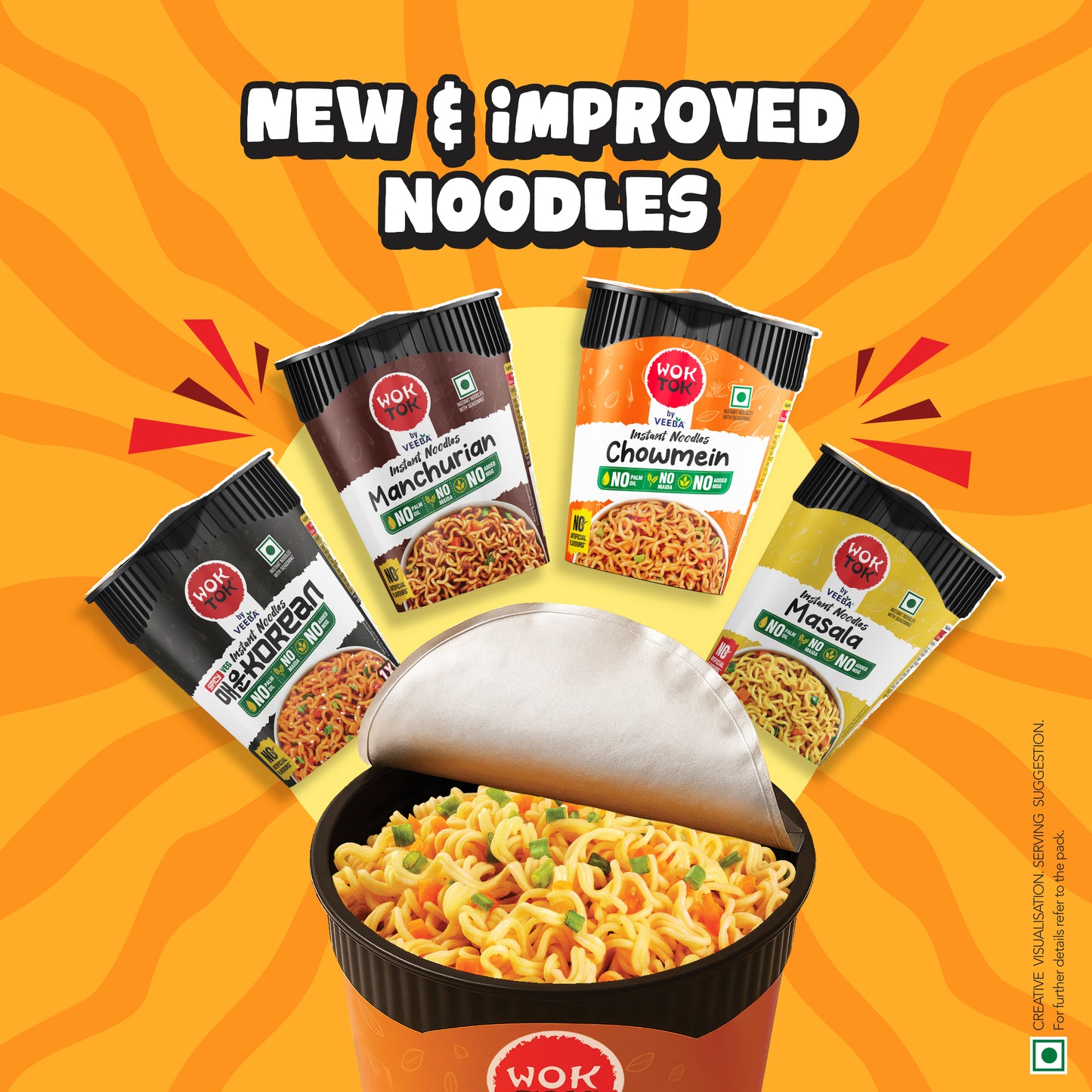 Instant Cup Noodles Masala