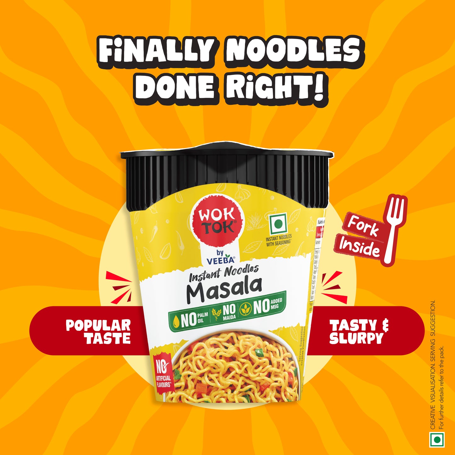 Instant Cup Noodles Masala