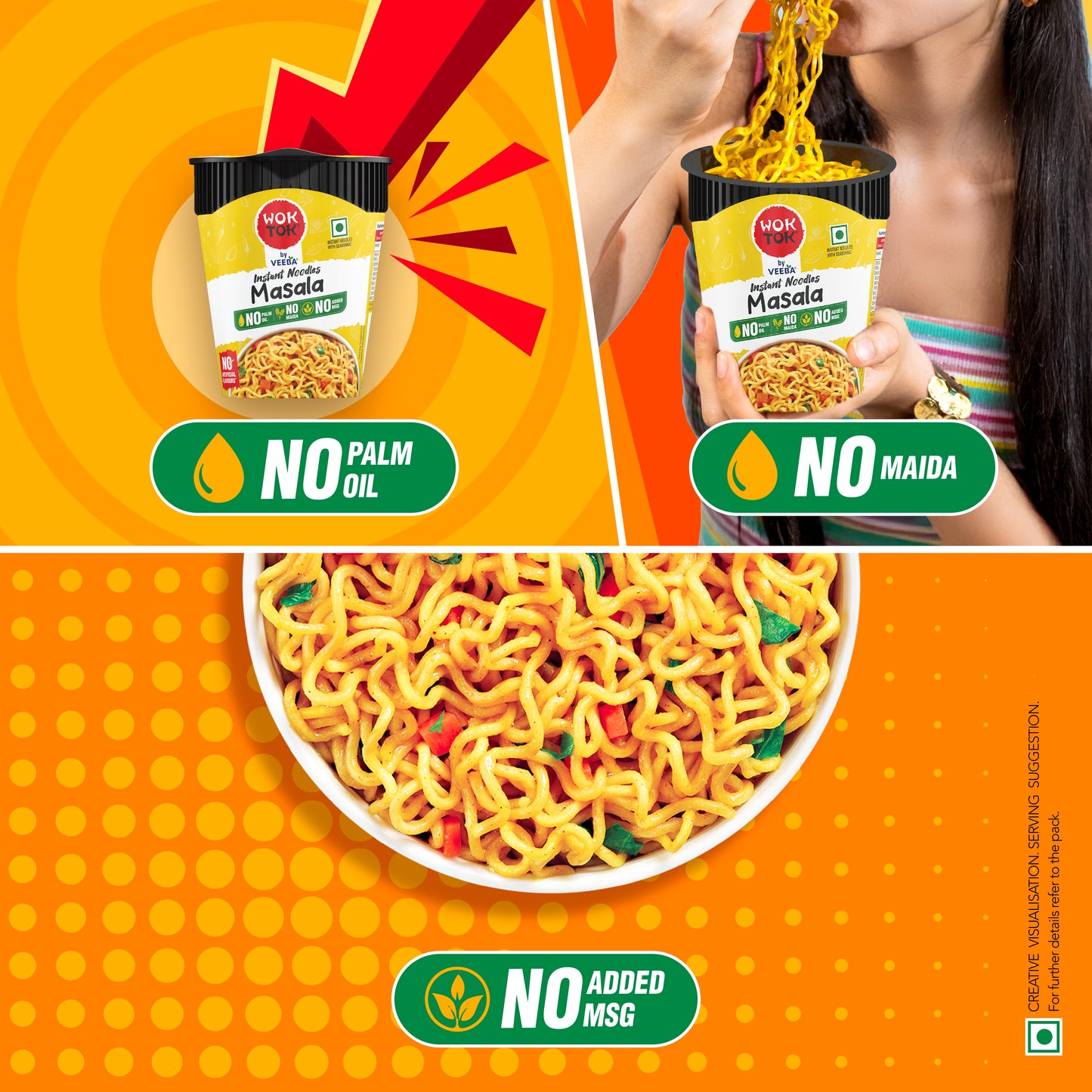 Instant Cup Noodles Masala
