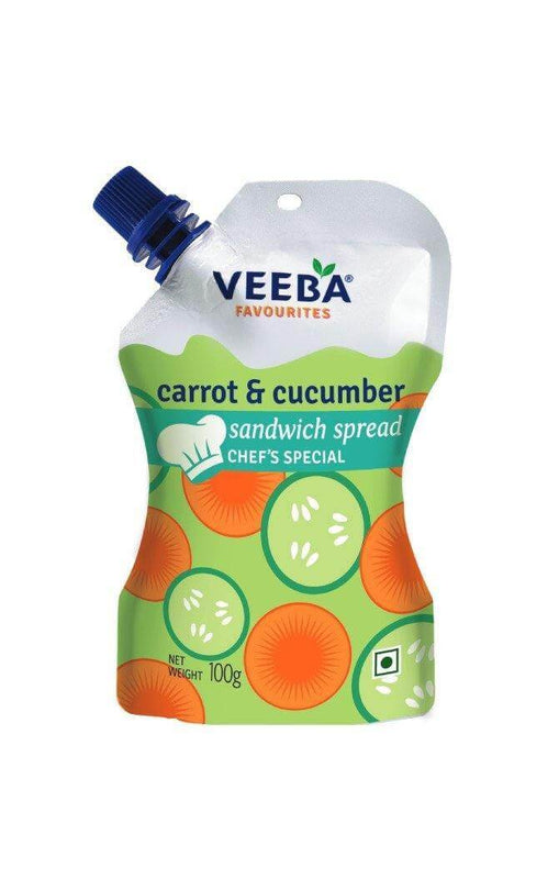 CARROT & CUCUMBER SANDWICH SPREAD CHEF'S SPL(100g) - Veeba Food Services Pvt. Ltd.