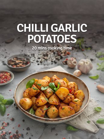 Chilli Garlic Potatoes