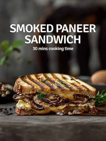 Smoked Paneer Sandwich