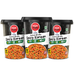 Kup & Slurp | Instant Cup Noodles Spicy Korean (Pack of 3 x 92.5G)