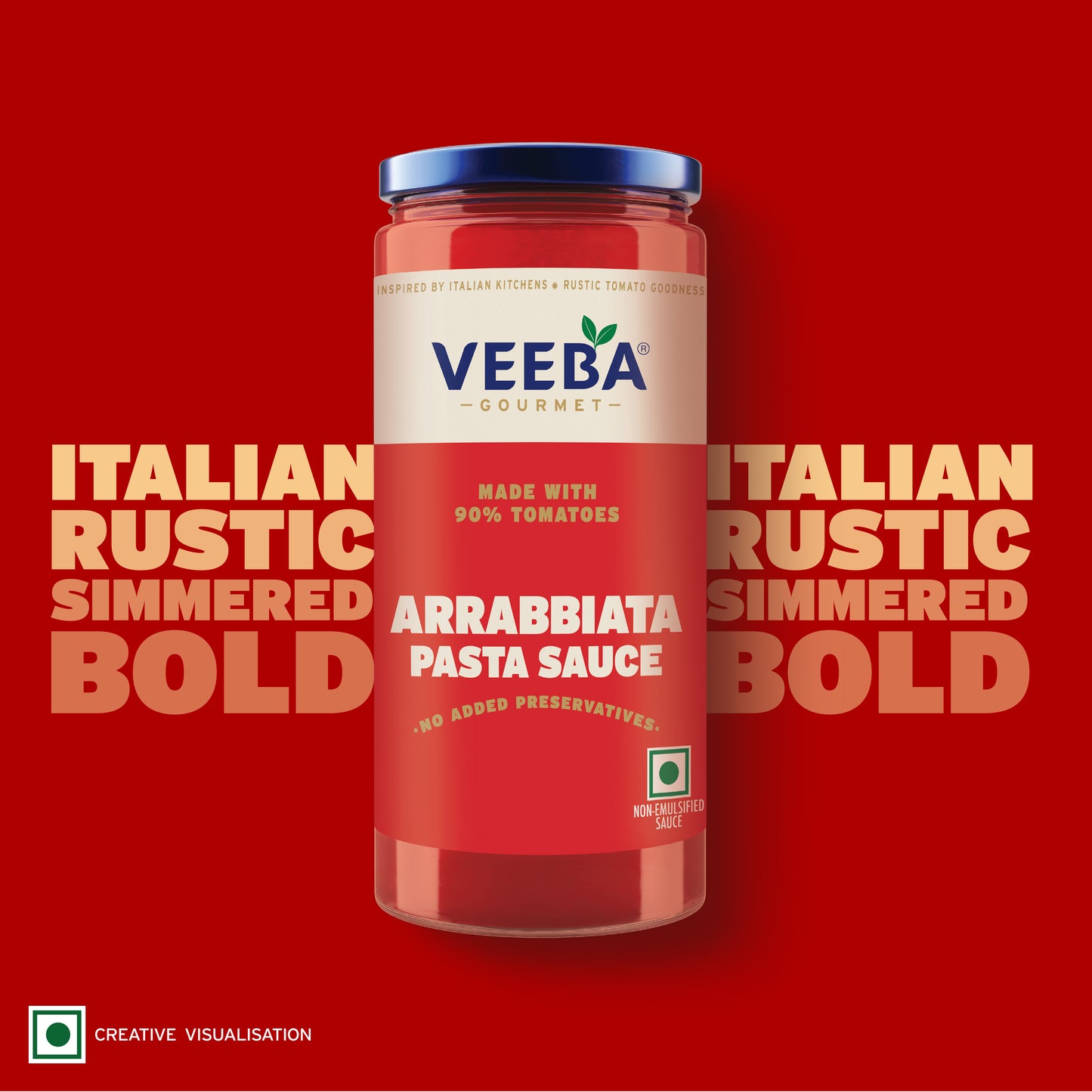 Veeba Gourmet Arrabbiata Pasta Sauce 400G