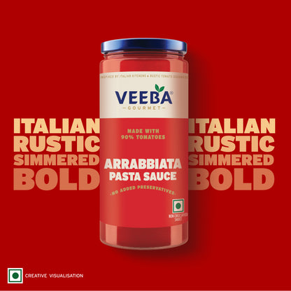 Veeba Gourmet Arrabbiata Pasta Sauce 400G