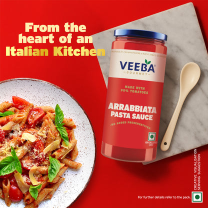 Veeba Gourmet Arrabbiata Pasta Sauce 400G