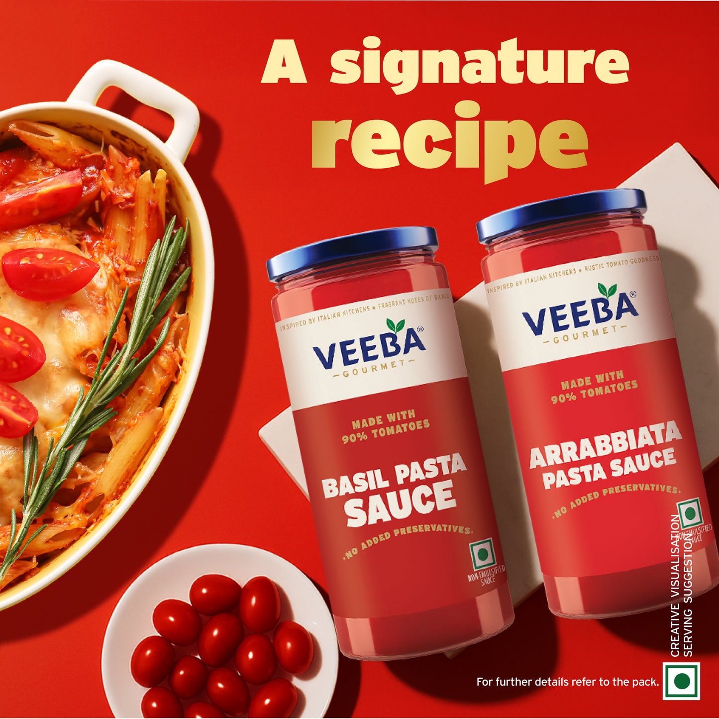 Veeba Gourmet Arrabbiata Pasta Sauce 400G