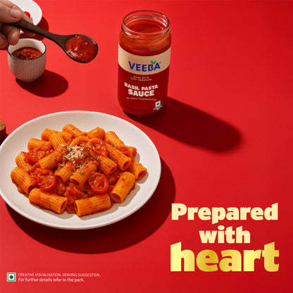 Veeba Gourmet Basil Pasta Sauce 400G