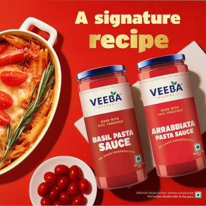 Veeba Gourmet Basil Pasta Sauce 400G