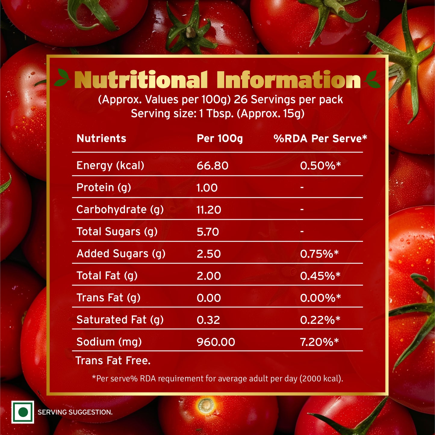 Veeba Gourmet Basil Pasta Sauce 400G