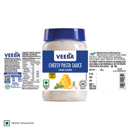 Cheesy Pasta Sauce Creamy Alfredo (250G)