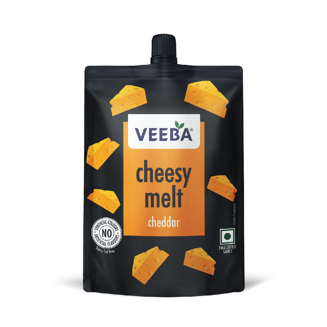 Veeba Cheesy Melt Cheddar (200g)