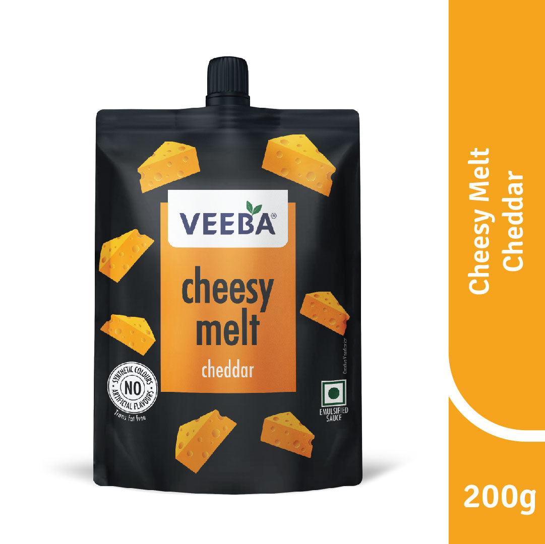 Veeba Cheesy Melt Cheddar (200g)