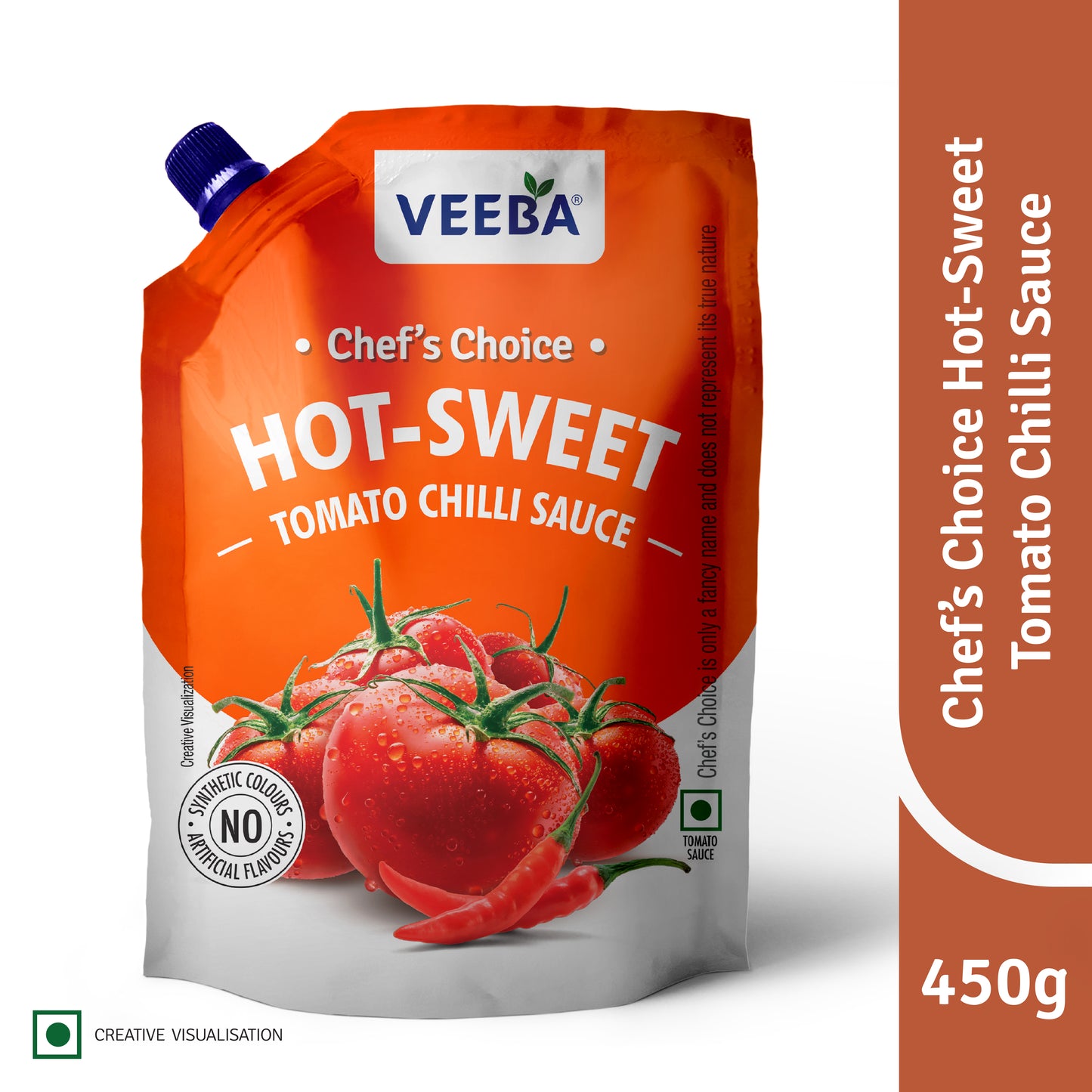 Chef's Choice Hot-Sweet Tomato Chilli Sauce (450G)
