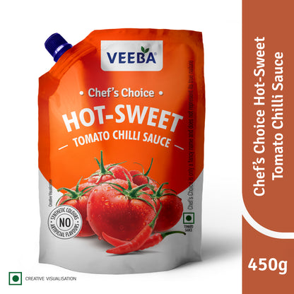 Chef's Choice Hot-Sweet Tomato Chilli Sauce (450G)
